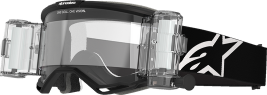 Alpinestars Vision 5 Roll-Off Goggle - Corp Black - Clear Len
