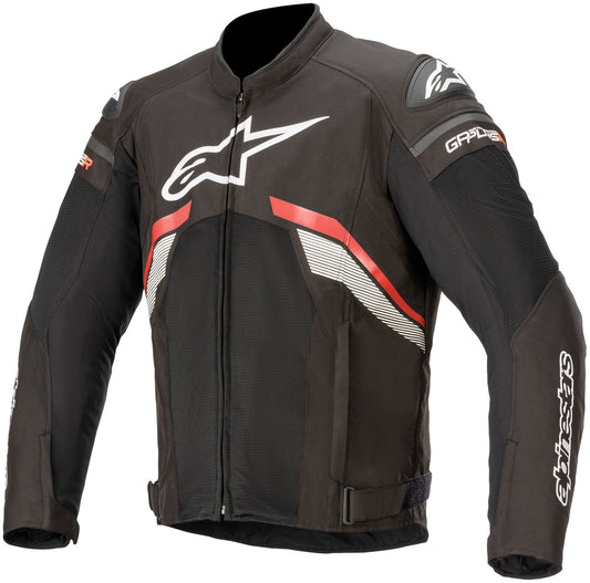 Alpinestars T-GP Plus R v3 Airflow Motorcycle Jacket Black/Red Fluo/White