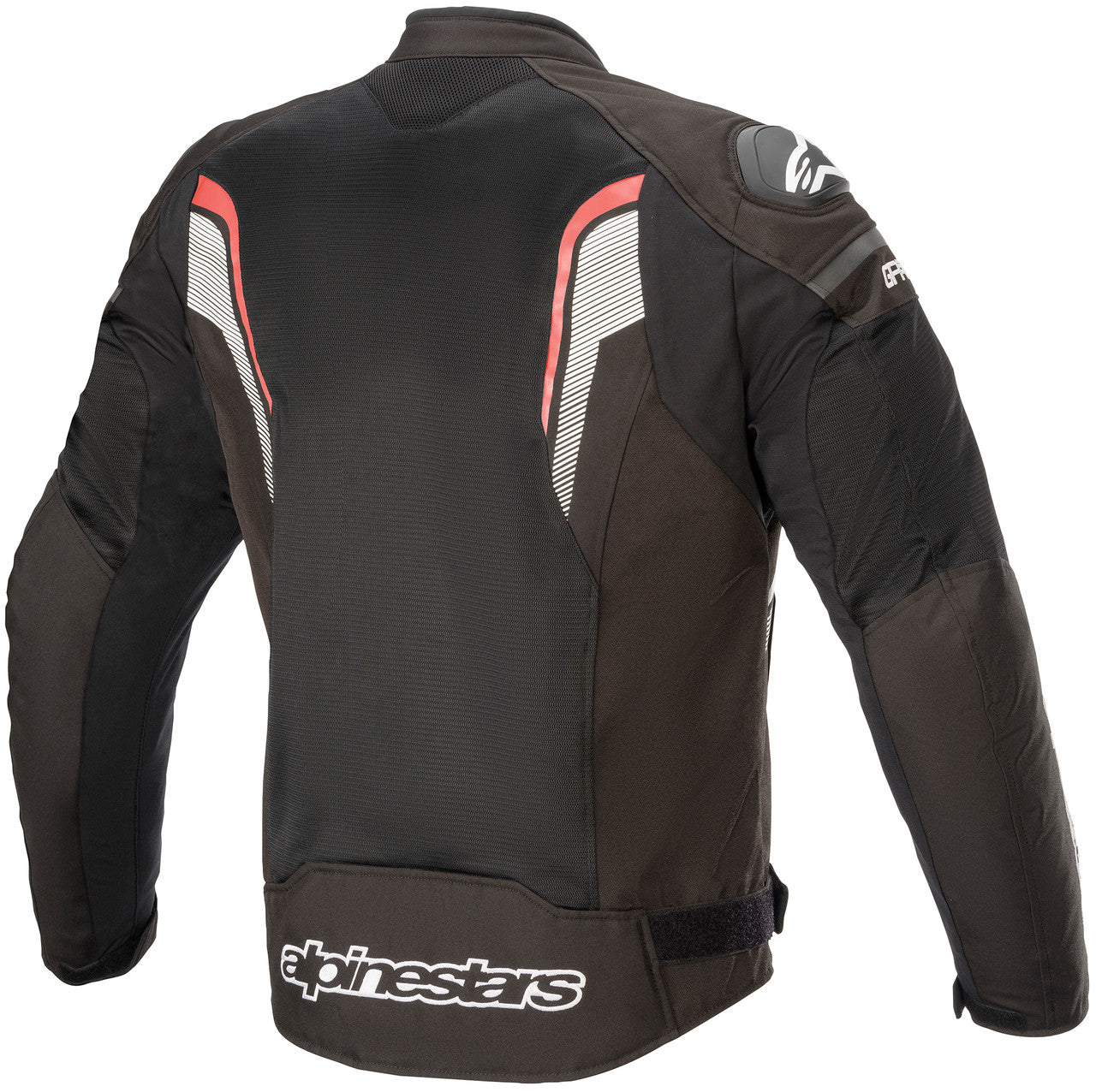 Alpinestars T-GP Plus R v3 Airflow Motorcycle Jacket Black/Red Fluo/White