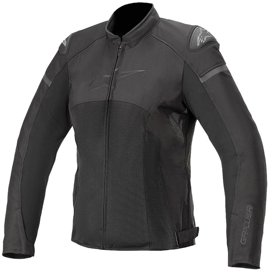 Alpinestars Stella T-GP Plus R v3 Airflow Motorcycle Jacket Black/Black