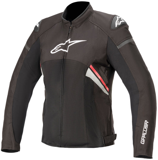Alpinestars Stella T-GP Plus R v3 Airflow Motorcycle Jacket Black/Red Fluo/White