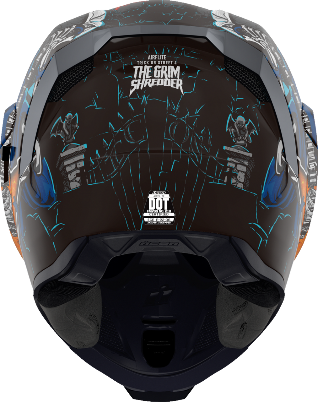 Icon Airflite Helmet Trick or Street 4 Black