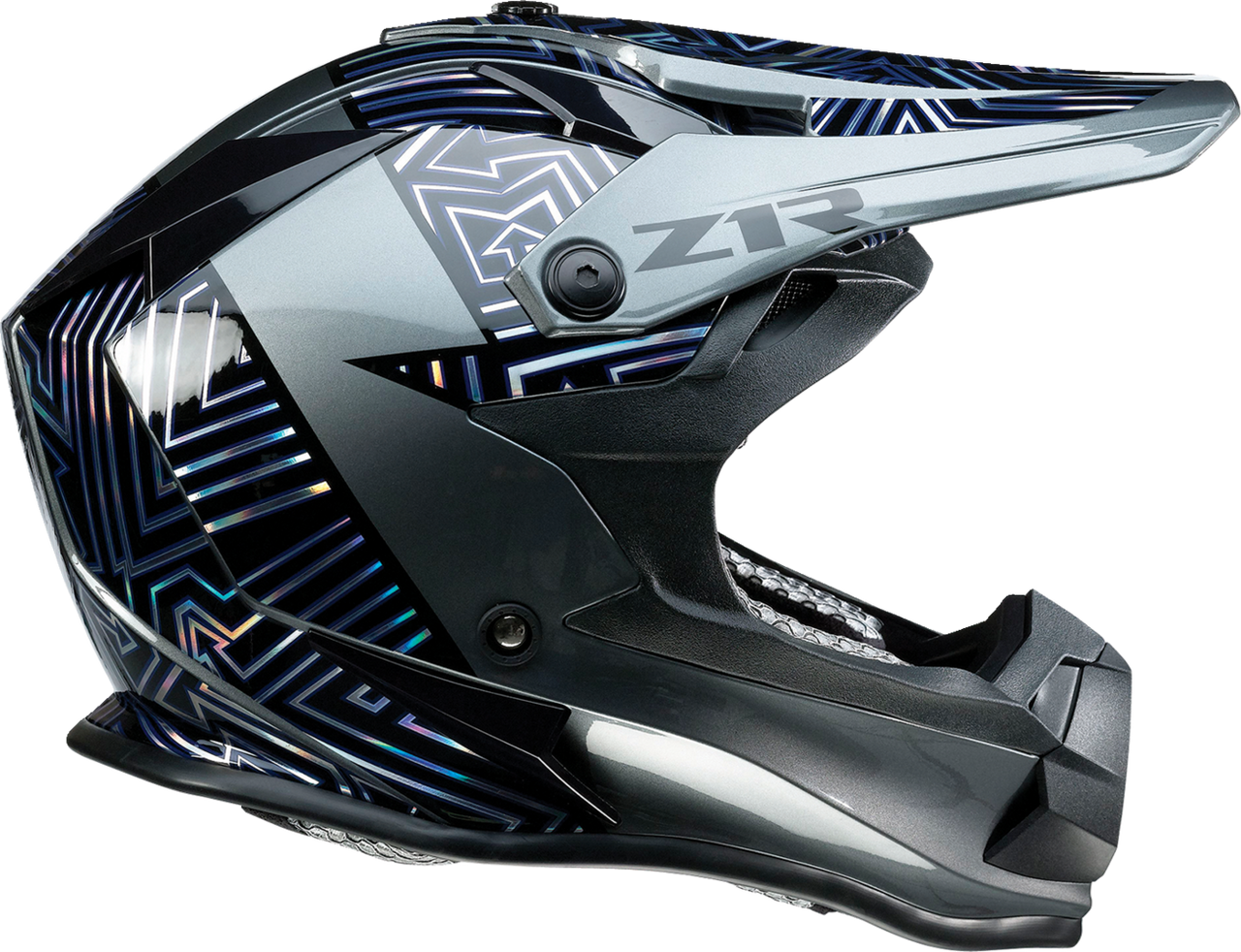 Z1R Youth F.I. Lumen MIPS Offroad Helmet Iridescent