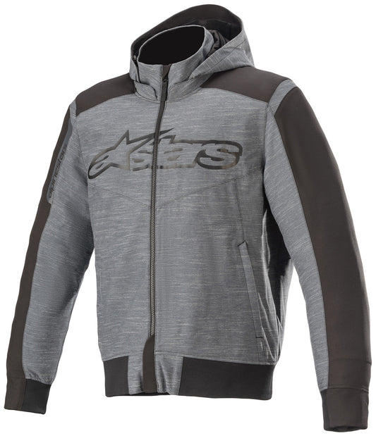 Alpinestars Rhod Windstopper Motorcycle Riding Hoodie Asphalt Black