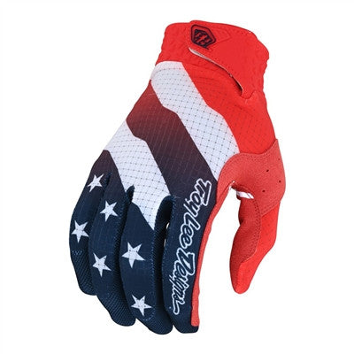 Troy Lee Designs 2022 Air Gloves - Stripes & Stars Red