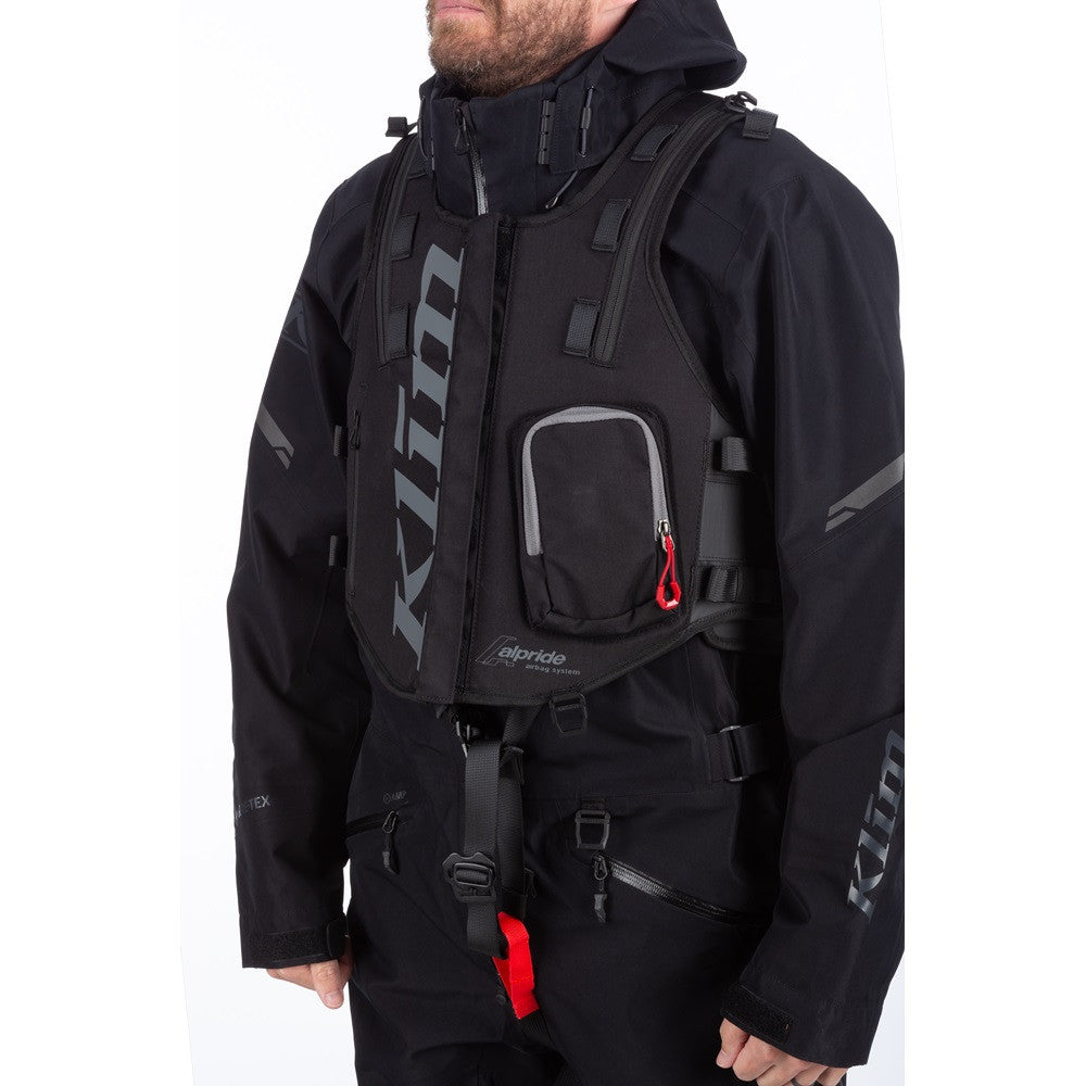 Klim Atlas 14 Avalanche Airbag Vest Black - Castlerock