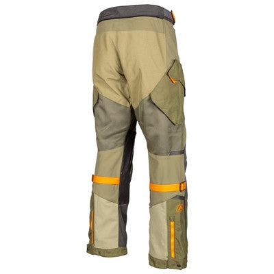 Klim Baja S4 Adventure Pants - Sage Strike Orange