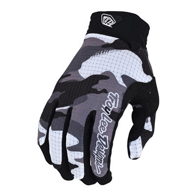 Troy Lee Designs 2022 Youth Air Gloves - Formula Camo Black/Gray