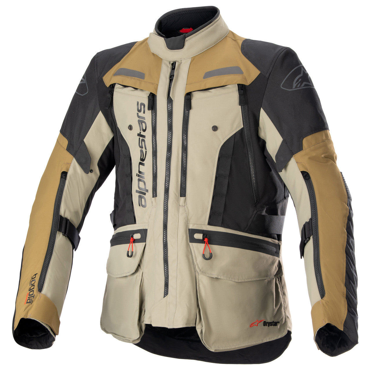 Alpinestars Bogoto Pro Drystar Motorcycle Jacket Military Olive