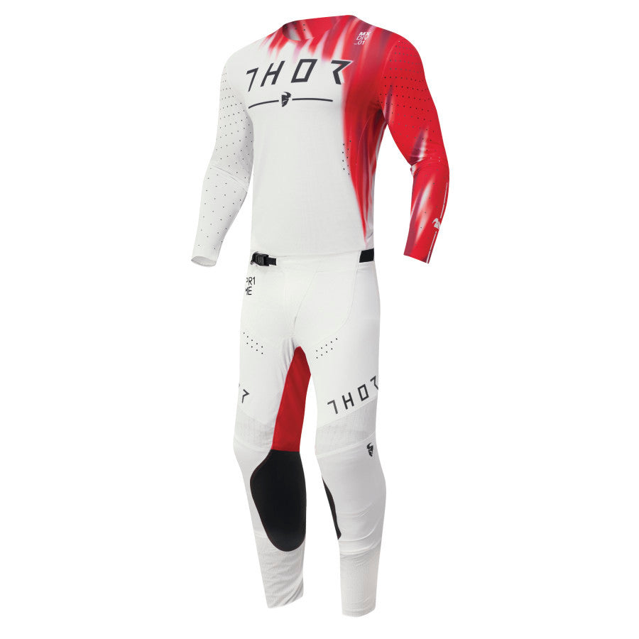 Thor 2023 Prime Freeze Jersey Pant Combo White/Red