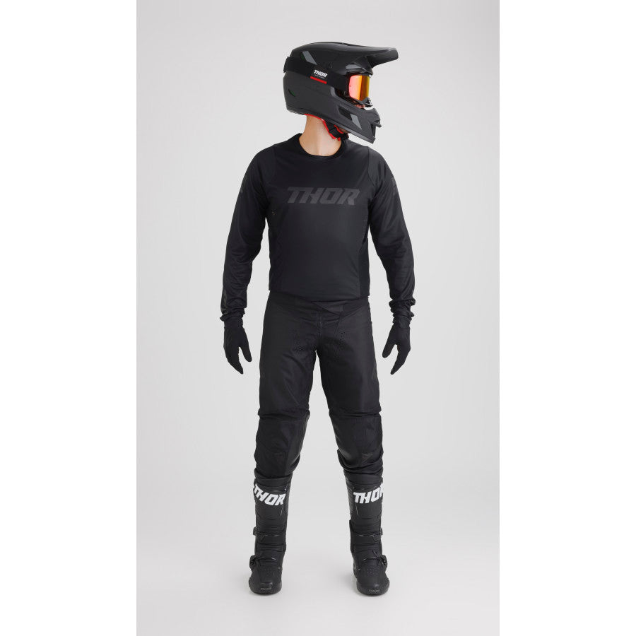 Thor 2024 Pulse Blackout Jersey Pant Combo Black