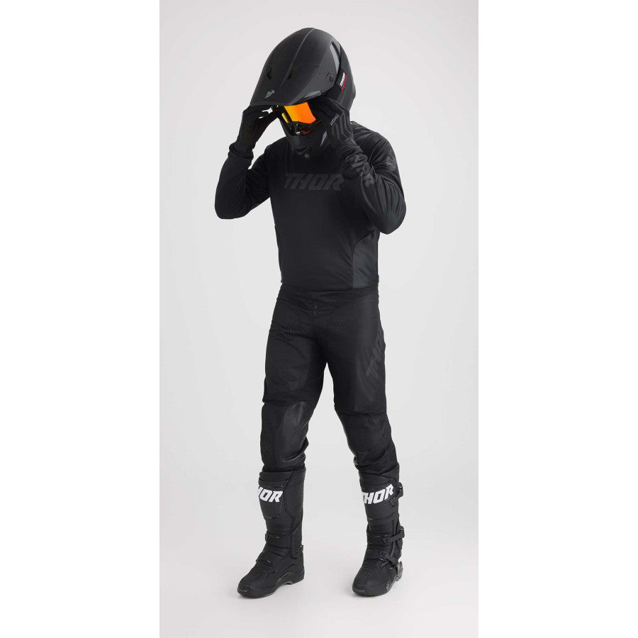Thor 2024 Pulse Blackout Jersey Pant Combo Black
