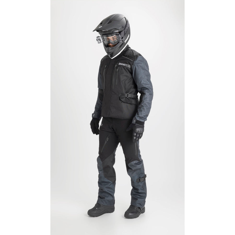 Thor 2024 Range Jersey Pant Combo Black/Heather Gray