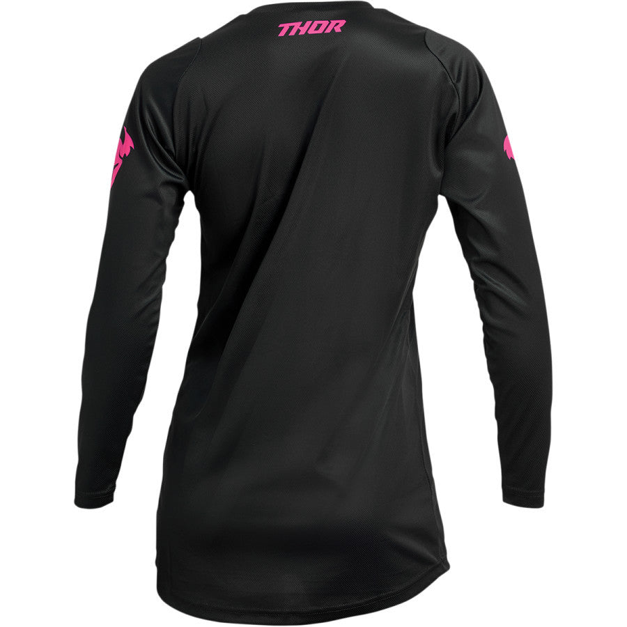 Thor 2024 Womens Sector Minimal Jersey Pant Combo Black/Pink