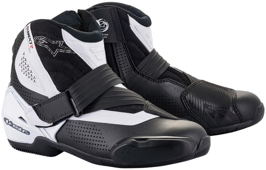 Alpinestars SMX-1 R v2 Vented Motorcycle Boots Black/White