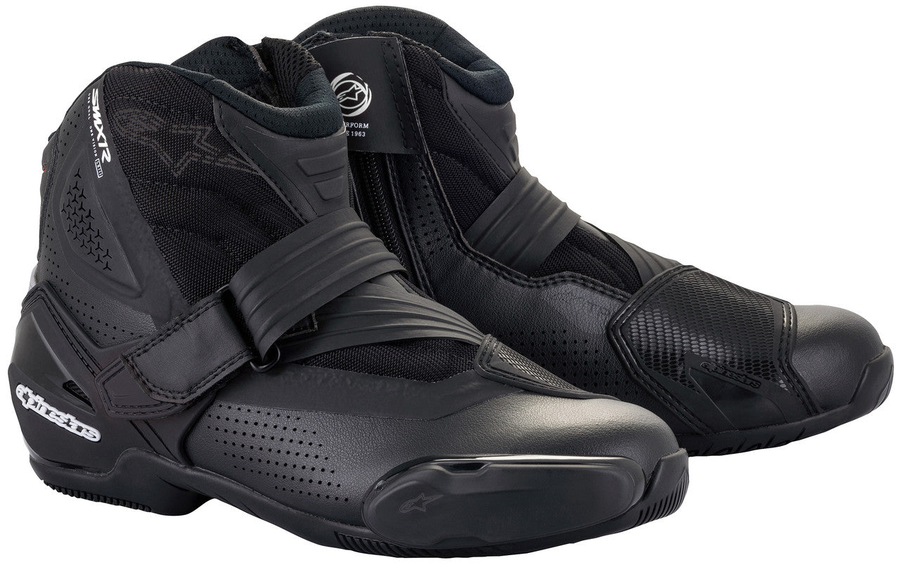 Alpinestars Stella SMX-1 R v2 Vented Motorcycle Boots Black