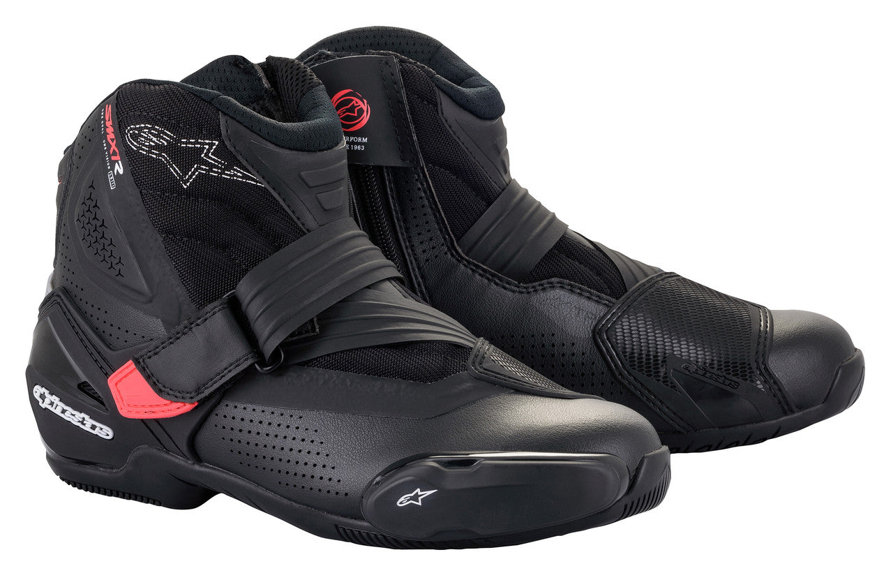 Alpinestars Stella SMX-1 R v2 Vented Motorcycle Boots Black/Pink
