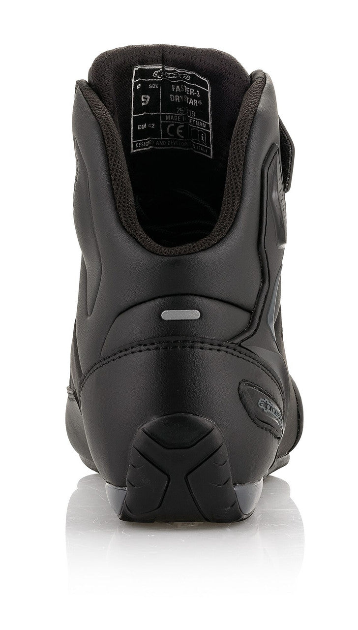 Alpinestars Faster 3 Drystar Riding Shoes Black/Dark Gray