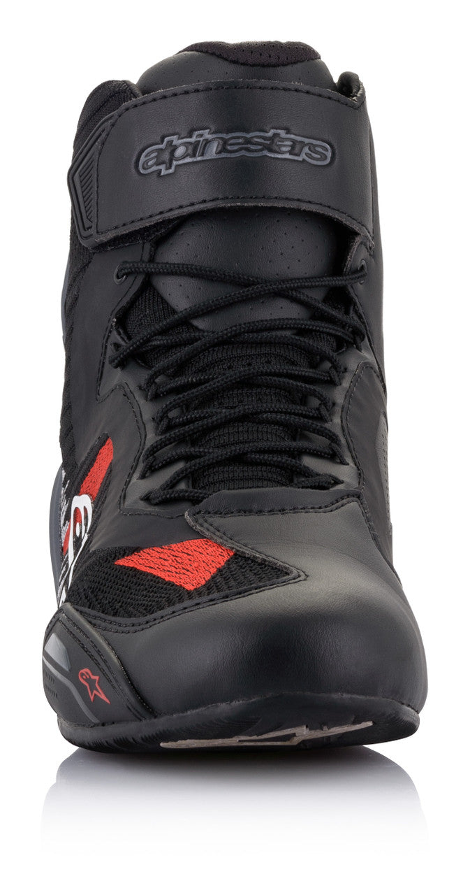 Alpinestars Faster 3 Rideknit Riding Shoes Black/Gray/Bright Red