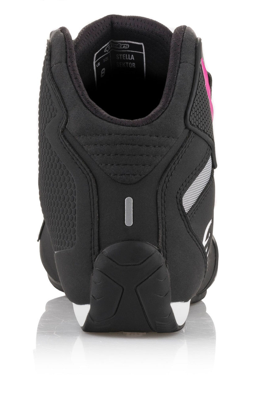 Alpinestars Stella Sektor Riding Shoes Black/Fuchsia