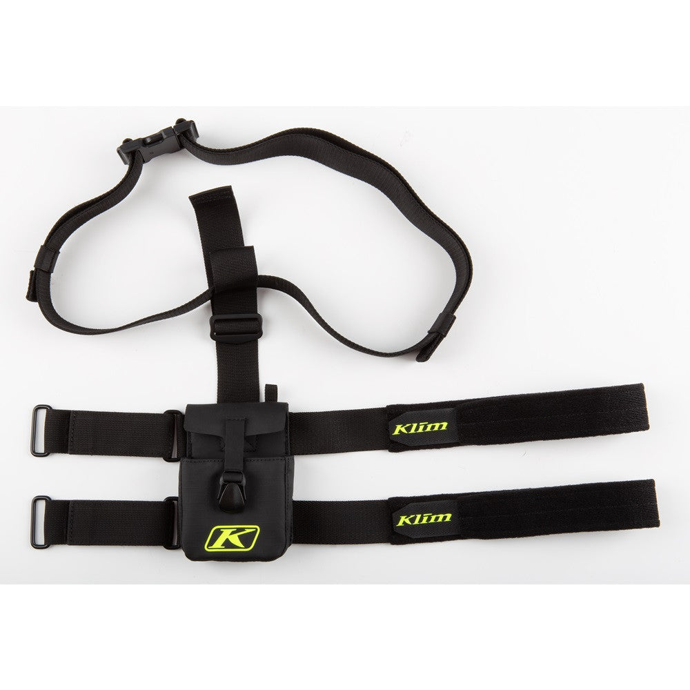 Klim Quick Draw Beacon Holster Black - Hi-Vis