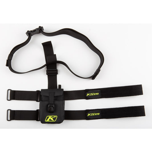 Klim Quick Draw Beacon Holster Black - Hi-Vis