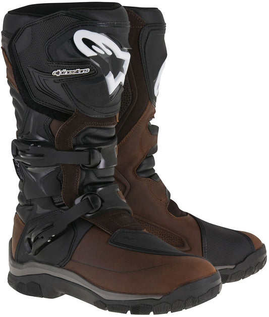 Alpinestars Corozal Adventure Drystar Motorcycle Boots Brown