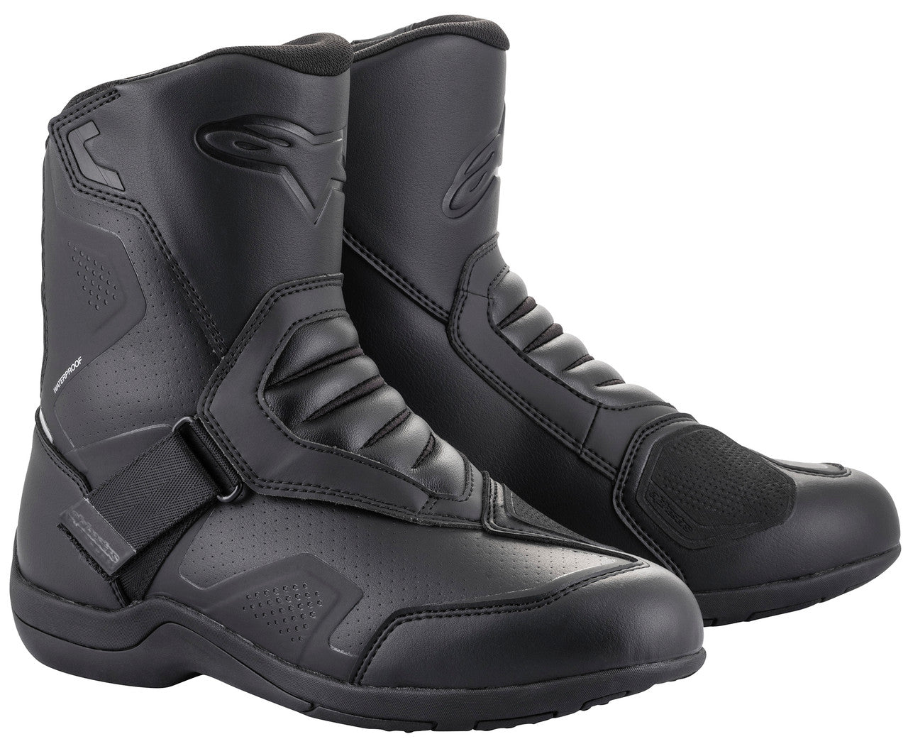 Alpinestars Ridge v2 Waterproof Motorcycle Boots Black