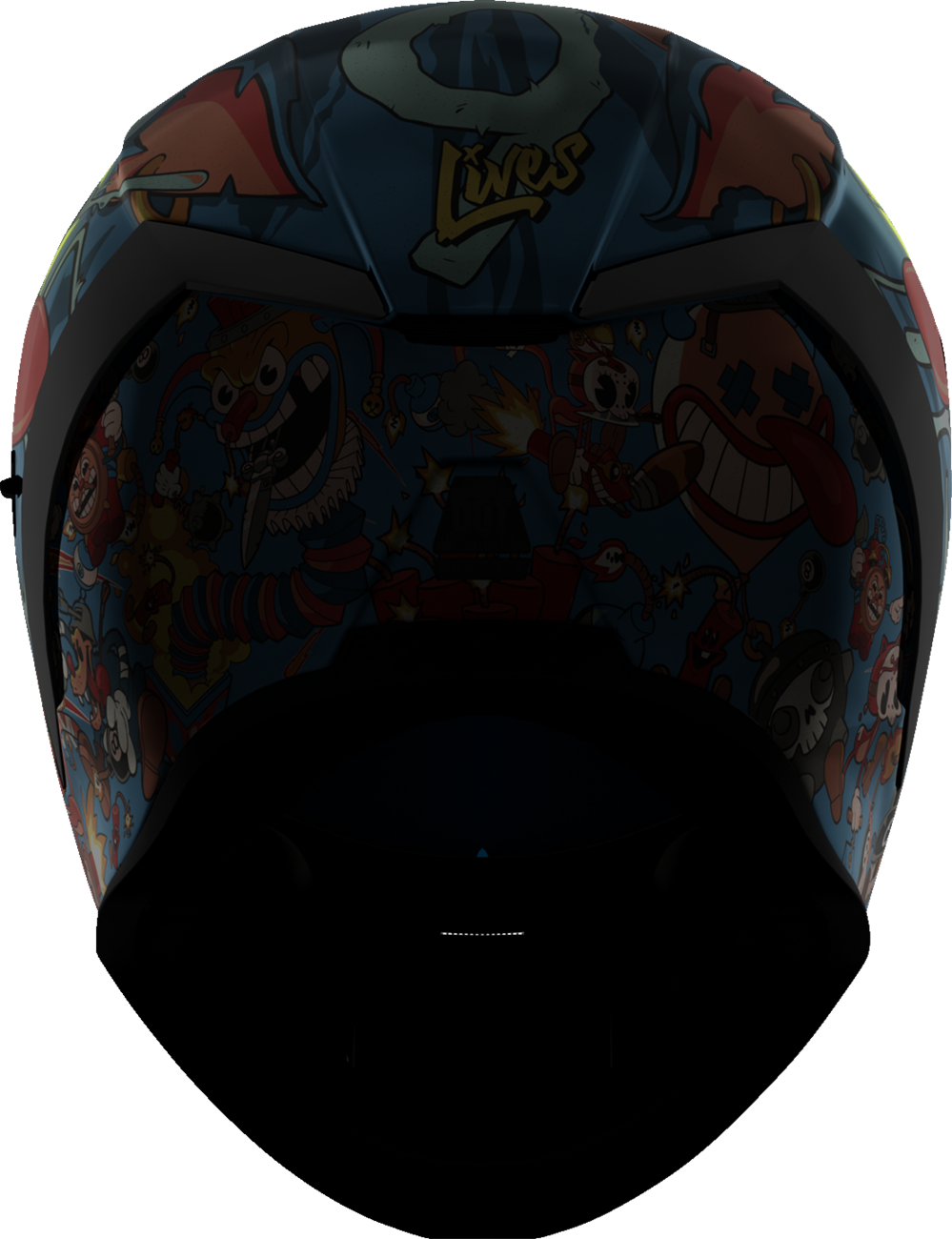 ICON Airform MIPS Helmet 9 Lives Blue
