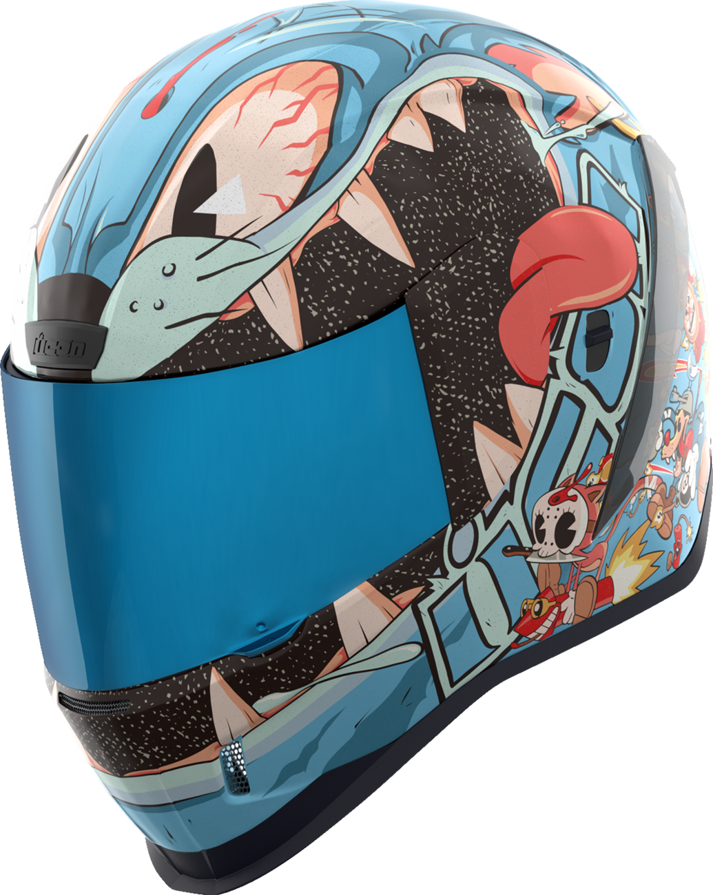 ICON Airform MIPS Helmet 9 Lives Blue