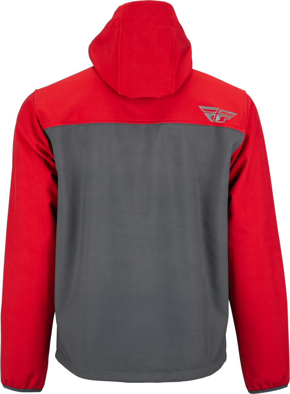 FLY Racing Checkpoint Jacket Grey/Red