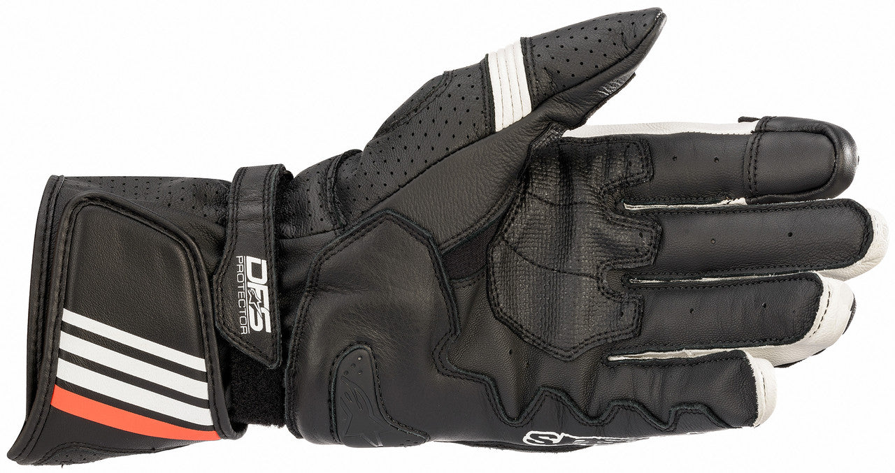 Alpinestars GP Plus R v2 Motorcycle Gloves Black/White