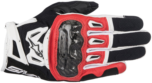 Alpinestars SMX-2 Air v2 Motorcycle Gloves Black/Red/White