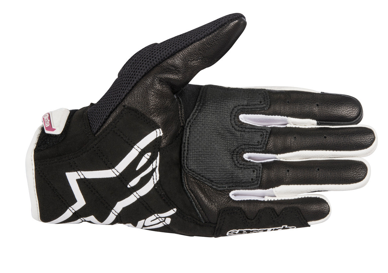 Alpinestars Stella SMX-2 Air v2 Motorcycle Gloves Black/White/Fuchsia