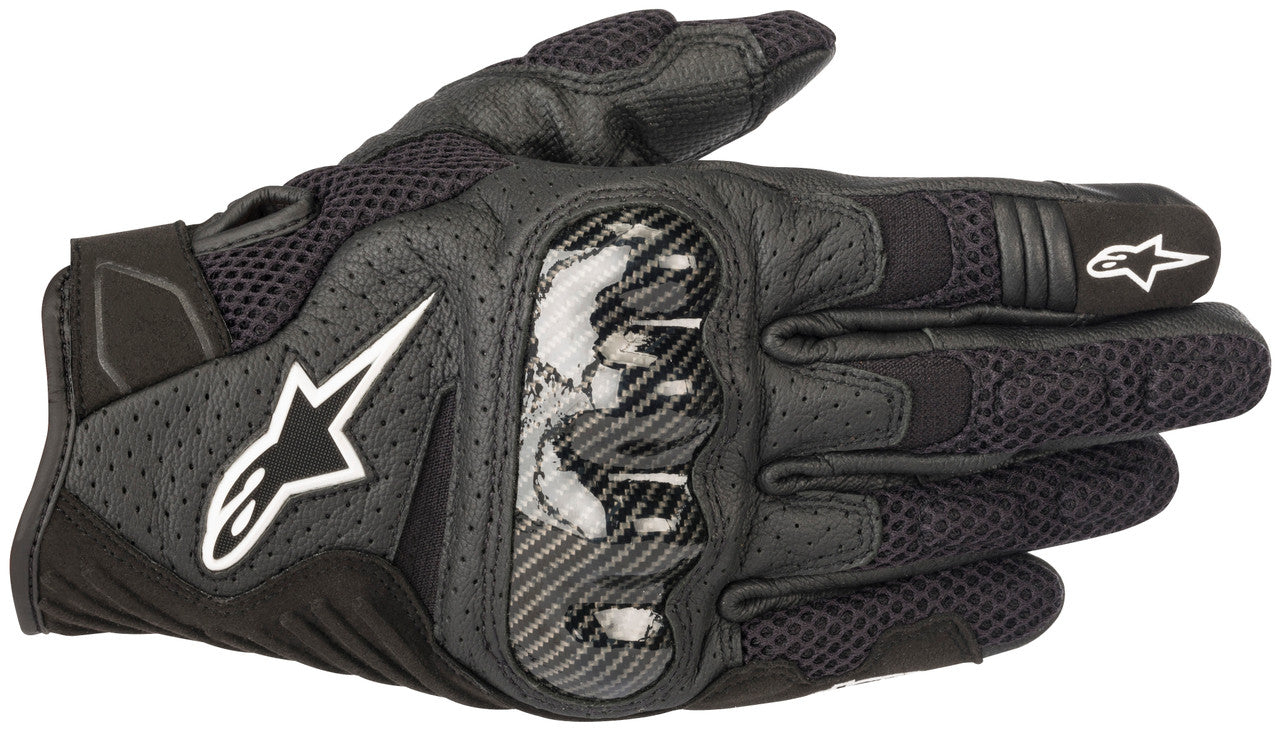 Alpinestars SMX-1 Air v2 Motorcycle Gloves Black