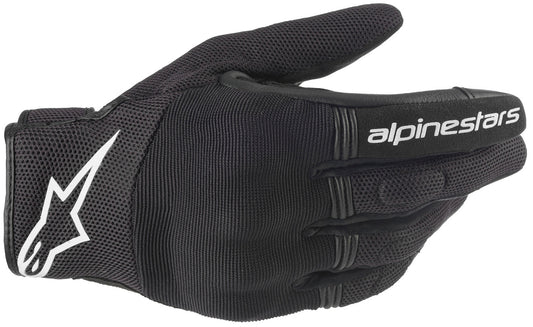 Alpinestars Copper Motorcycle Gloves Black/White