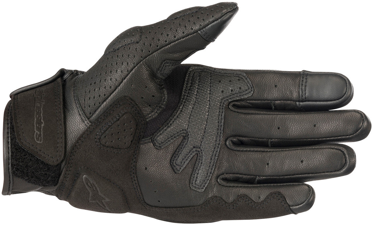 Alpinestars Mustang v2 Motorcycle Gloves Black/Black
