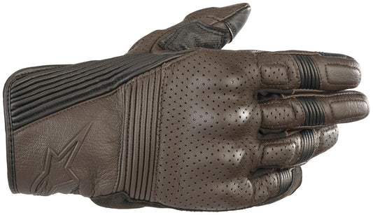 Alpinestars Mustang v2 Motorcycle Gloves Tobacco Brown/Black