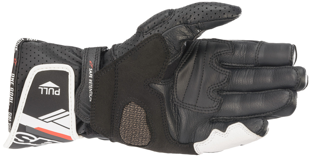 Alpinestars Stella SP-8 v3 Motorcycle Gloves Black/White