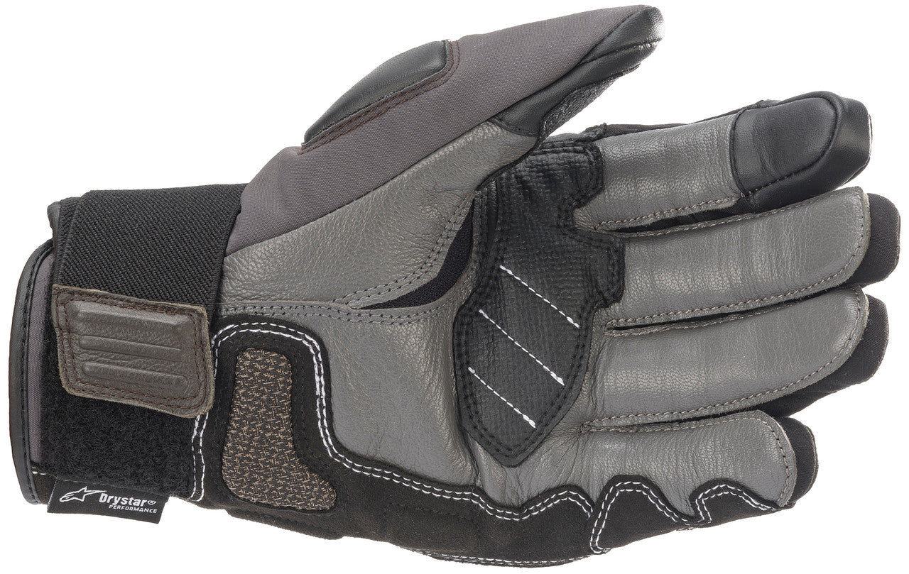 Alpinestars Corozal v2 Drystar Motorcycle Gloves Black/Brown/Dark Gray