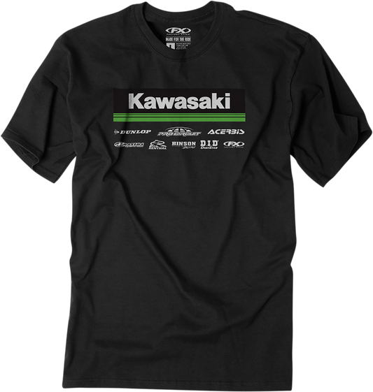 Factory Effex Kawasaki 21 Racewear T-Shirt - Black