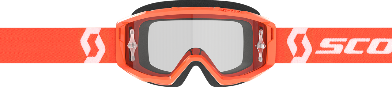 SCOTT - 278598-1362113 - PRIMAL GOGGLE ORANGE/WHITE CLEAR WORKS