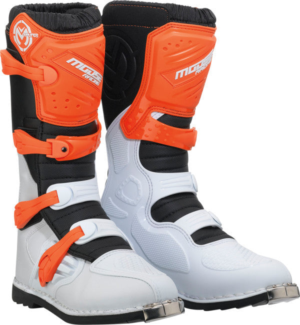 Moose Racing Qualifier MX Boots Orange