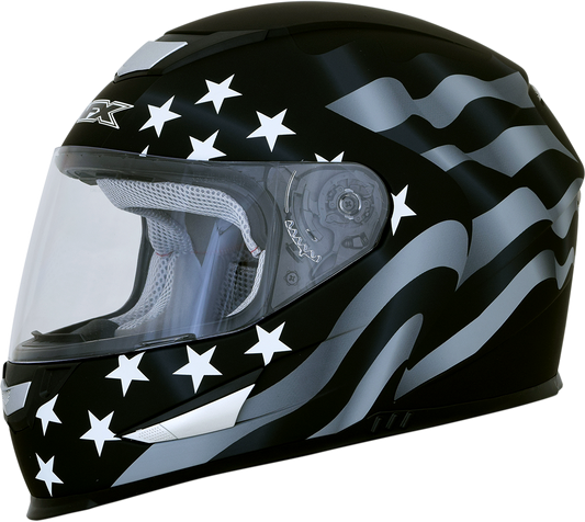 AFX FX-99 Full Face Helmet Flag Stealth
