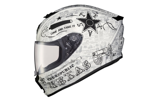 Scorpion EXO-R420 Full-Face Helmet - Lone Star White