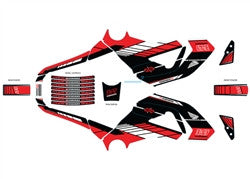 Yoshimura Honda Grom Black Graphics Kit