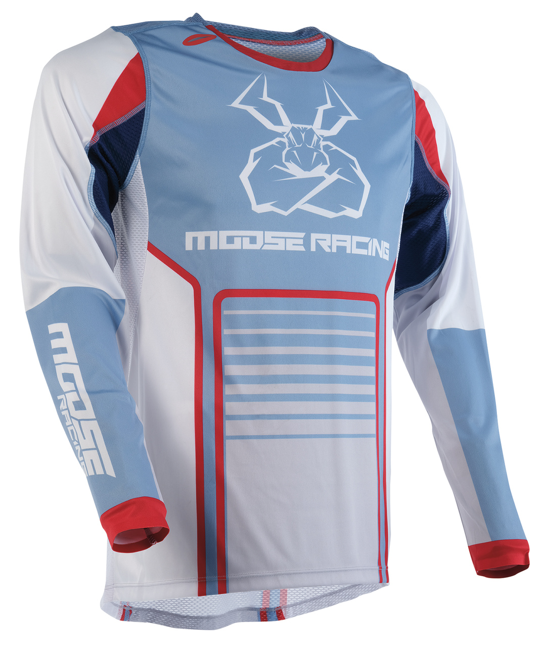 Moose Racing Agroid Jersey Gray/Blue