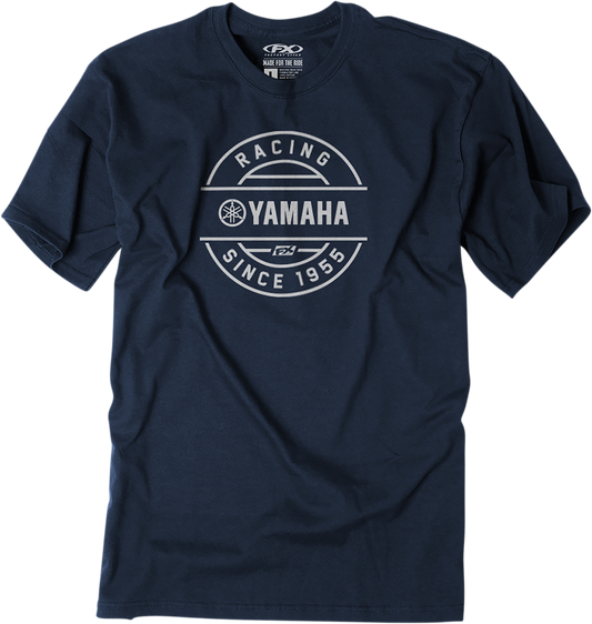 Factory Effex Yamaha Crest T-Shirt - Navy