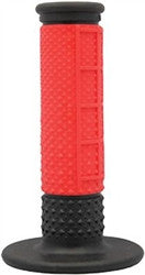 Avon 1/2 Waffle Grips - Red/Black