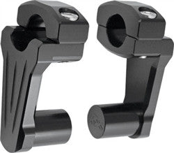 Rox Pivoting Handlebar Risers - Black